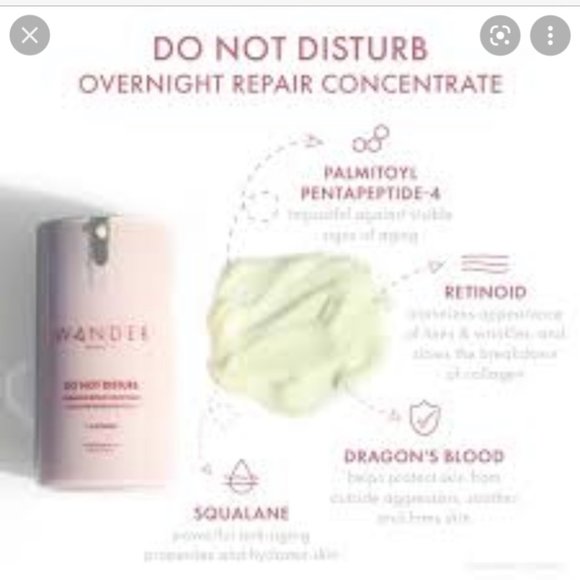 NWT ๐ Wander Beauty Do Not Disturb Overnight Repair Concentrate - Picture 4 of 8